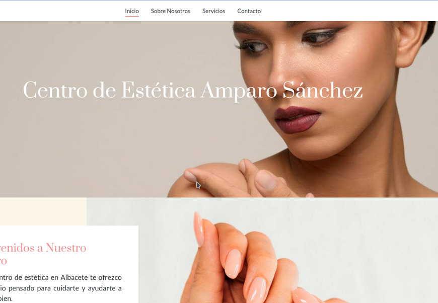 Web de cliente creada con inuub