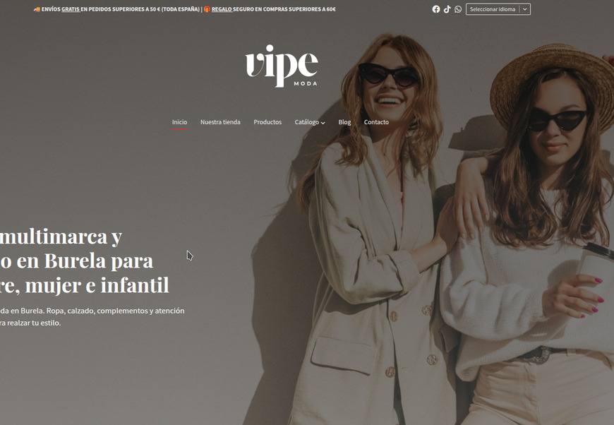 Web de cliente creada con inuub
